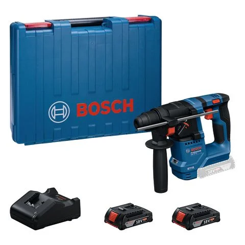 Bosch GBH 18V-18 kit med två batterier